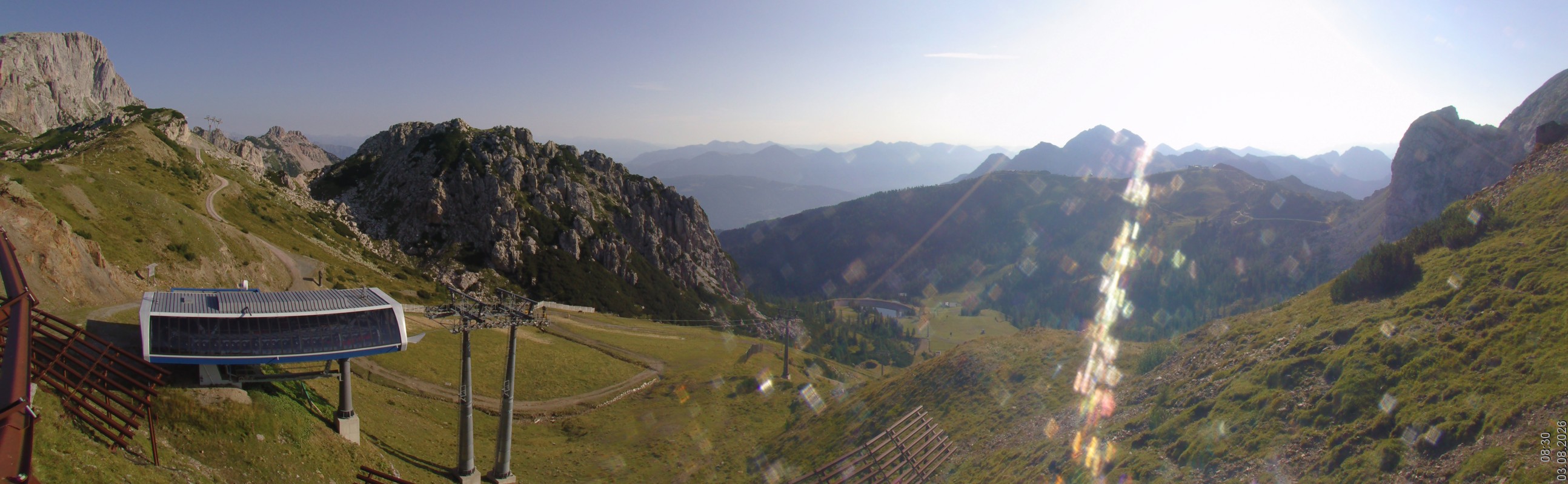 Archiv Foto Webcam Rudnigsattel - Blick Richtung Tressdorfer Höhe