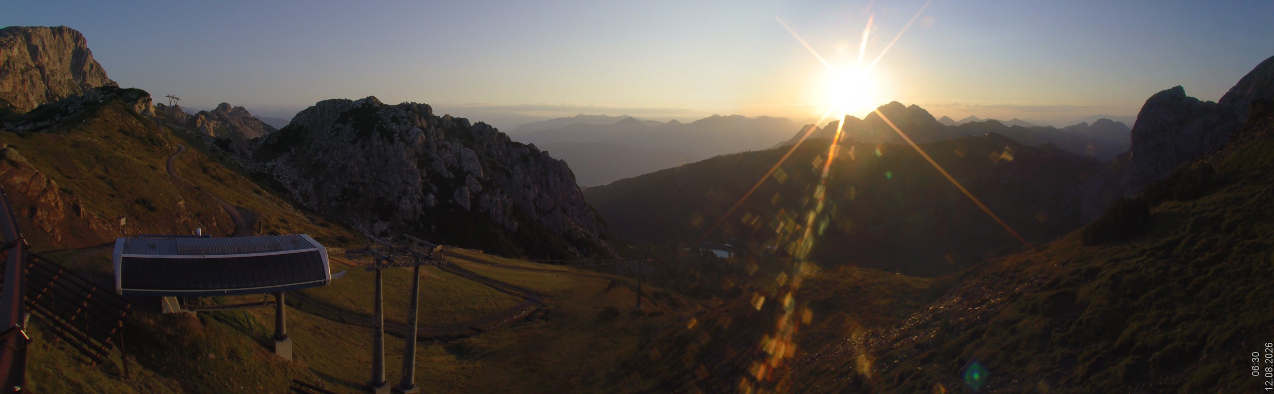 Archiv Foto Webcam Rudnigsattel - Blick Richtung Tressdorfer Höhe