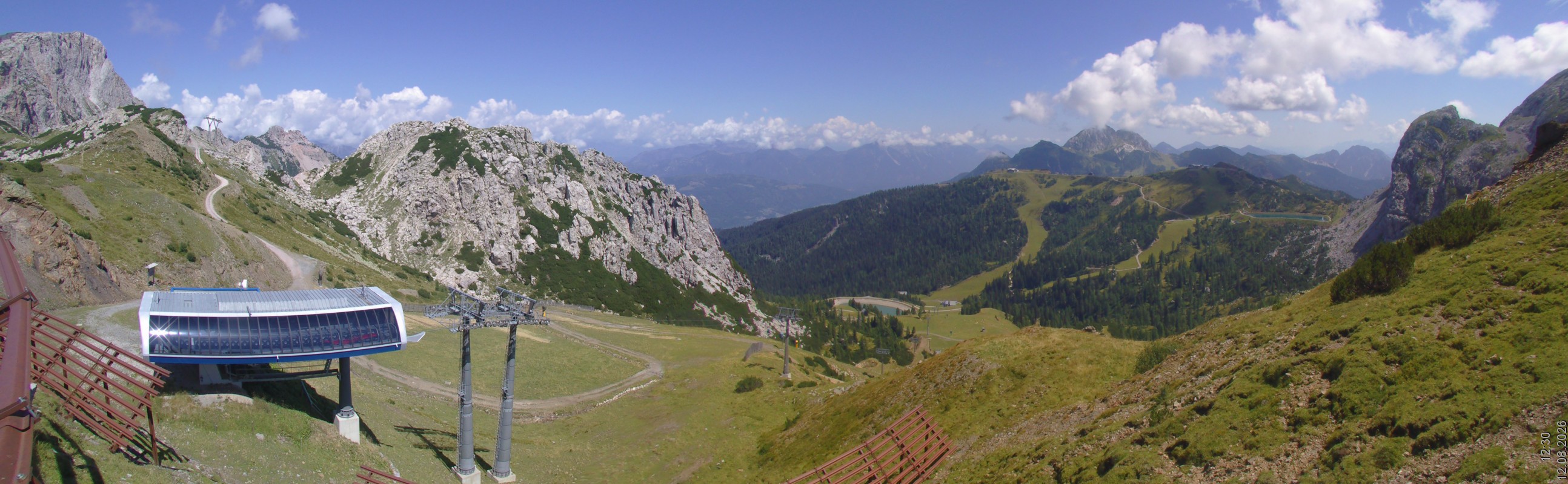 Archiv Foto Webcam Rudnigsattel - Blick Richtung Tressdorfer Höhe