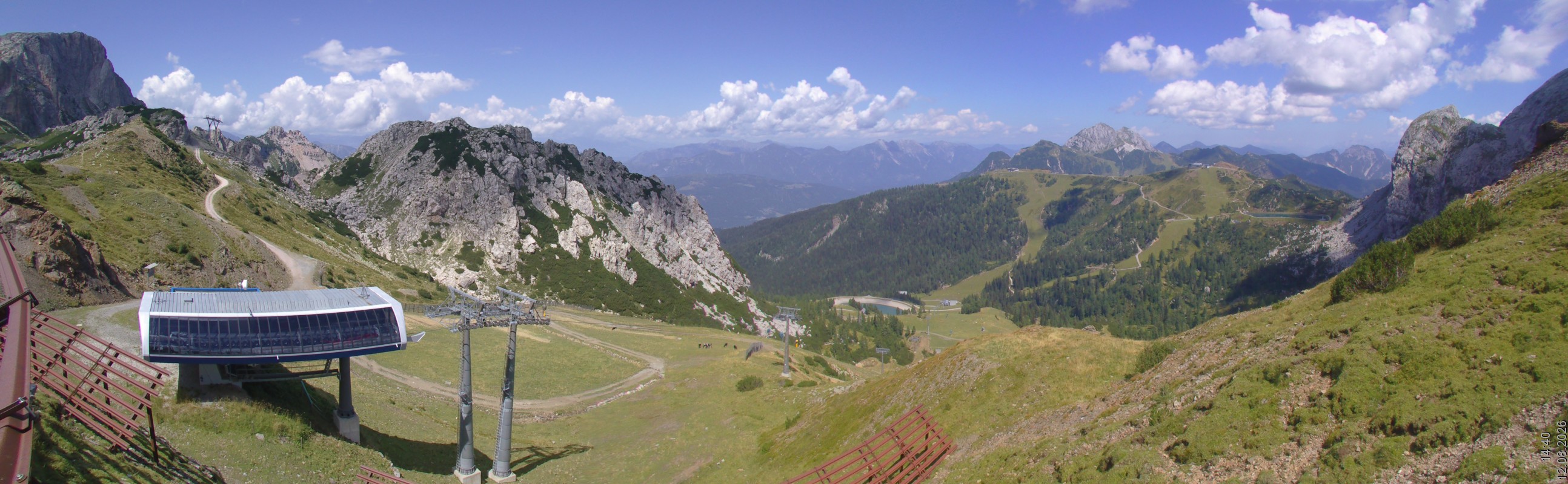 Archiv Foto Webcam Rudnigsattel - Blick Richtung Tressdorfer Höhe