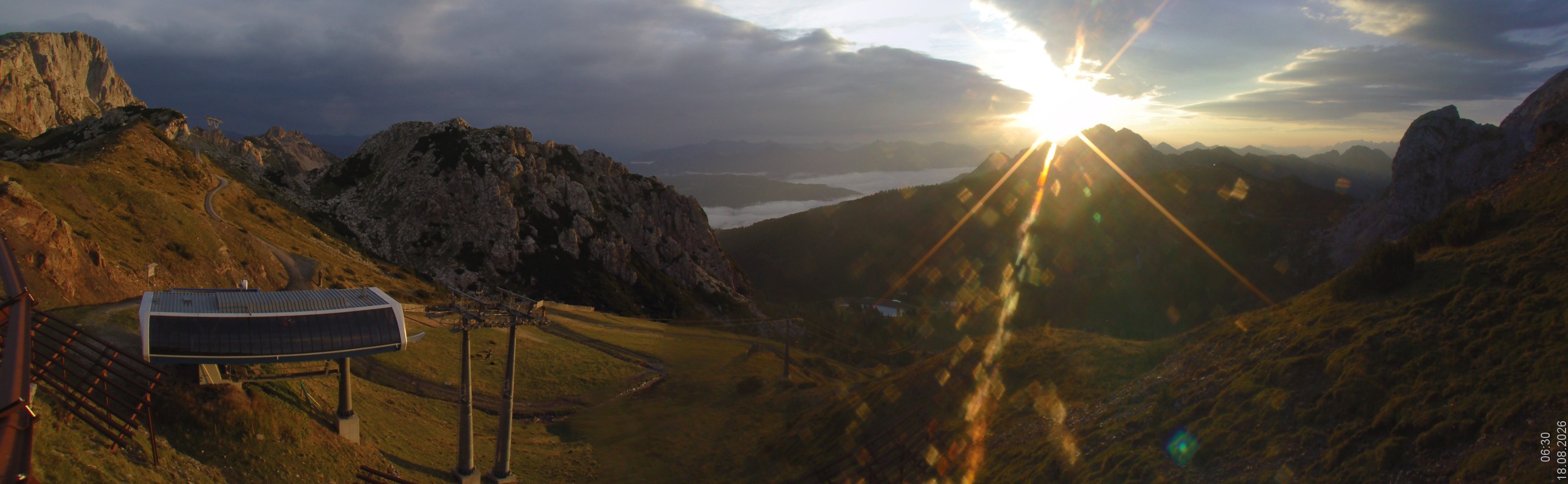 Archiv Foto Webcam Rudnigsattel - Blick Richtung Tressdorfer Höhe