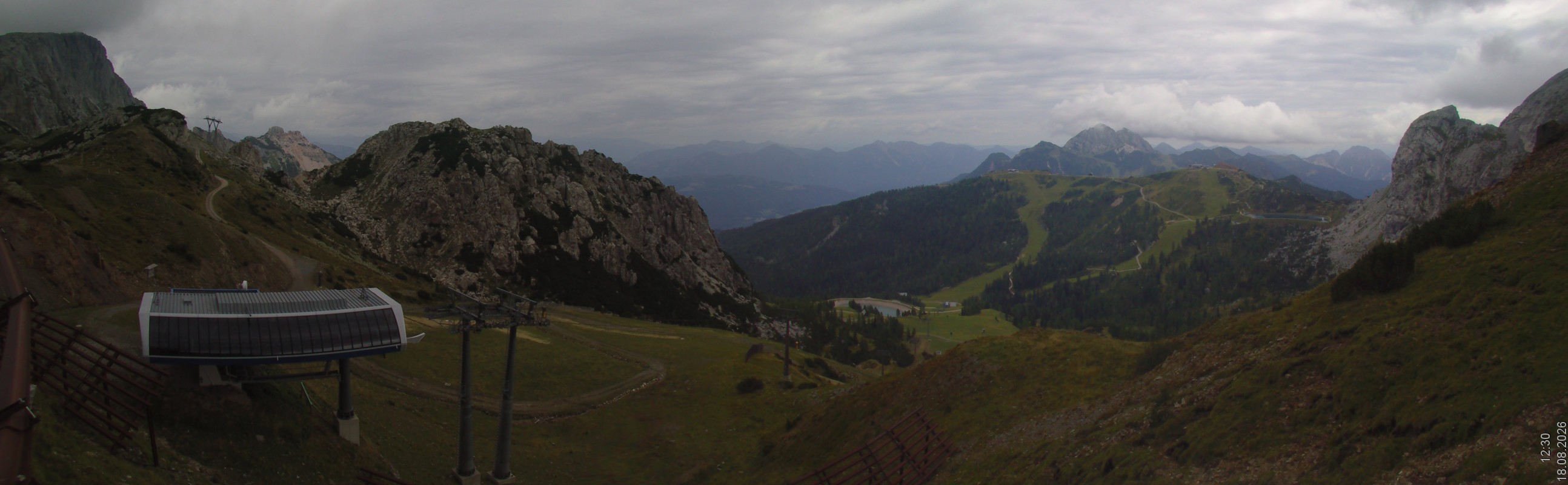 Archiv Foto Webcam Rudnigsattel - Blick Richtung Tressdorfer Höhe