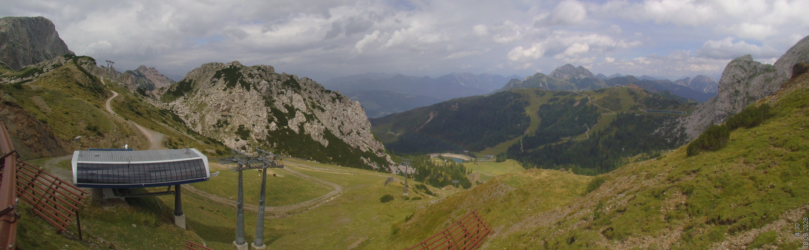 Archiv Foto Webcam Rudnigsattel - Blick Richtung Tressdorfer Höhe