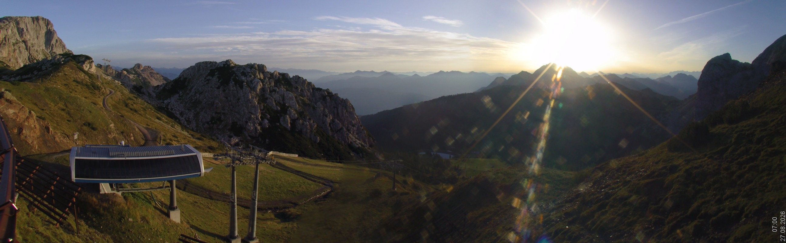 Archiv Foto Webcam Rudnigsattel - Blick Richtung Tressdorfer Höhe