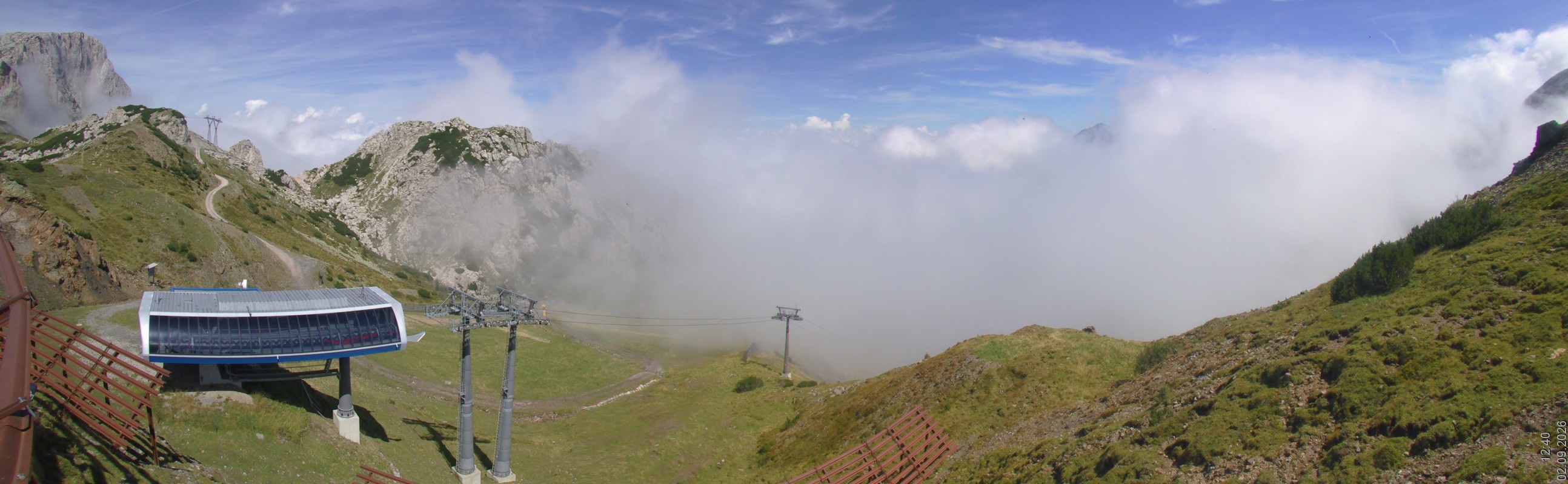 Archiv Foto Webcam Rudnigsattel - Blick Richtung Tressdorfer Höhe