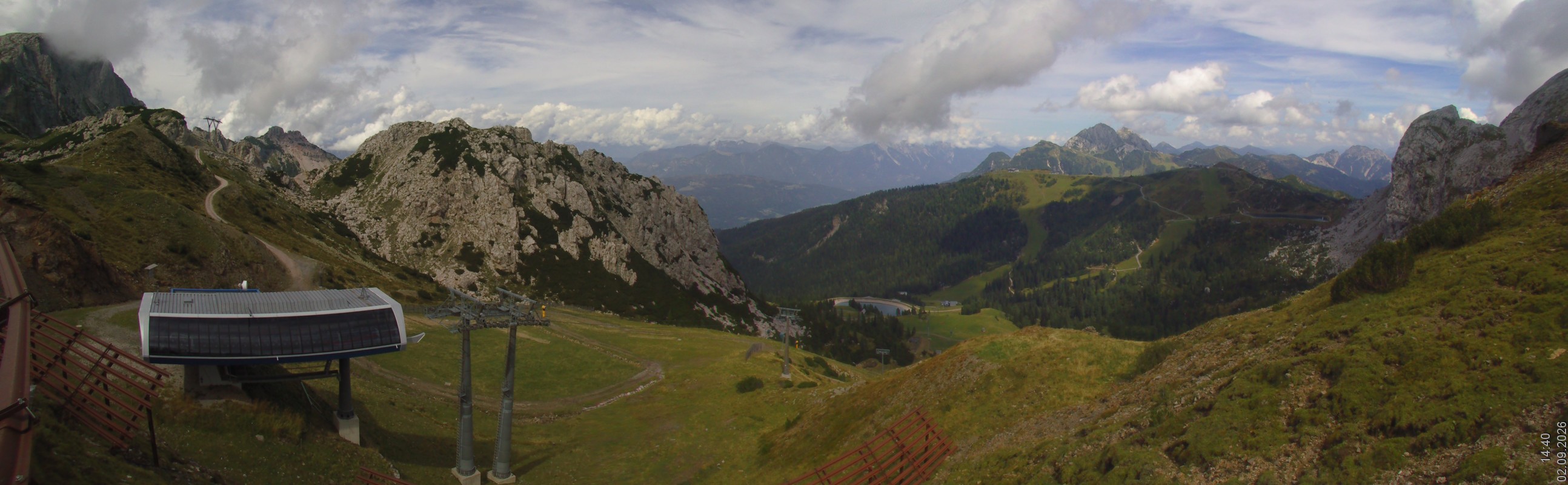 Archiv Foto Webcam Rudnigsattel - Blick Richtung Tressdorfer Höhe