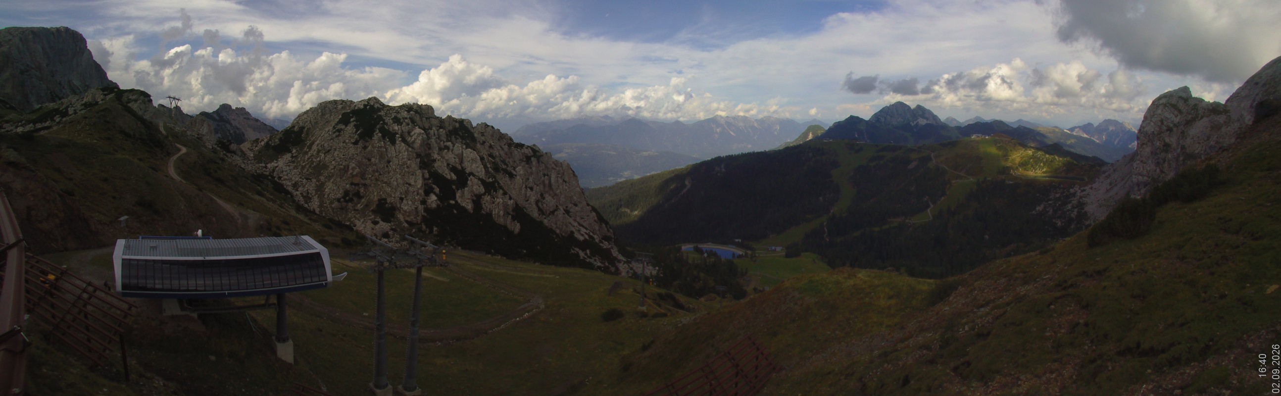 Archiv Foto Webcam Rudnigsattel - Blick Richtung Tressdorfer Höhe