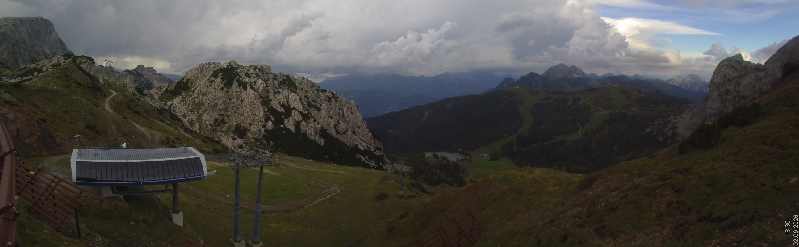 Archiv Foto Webcam Rudnigsattel - Blick Richtung Tressdorfer Höhe