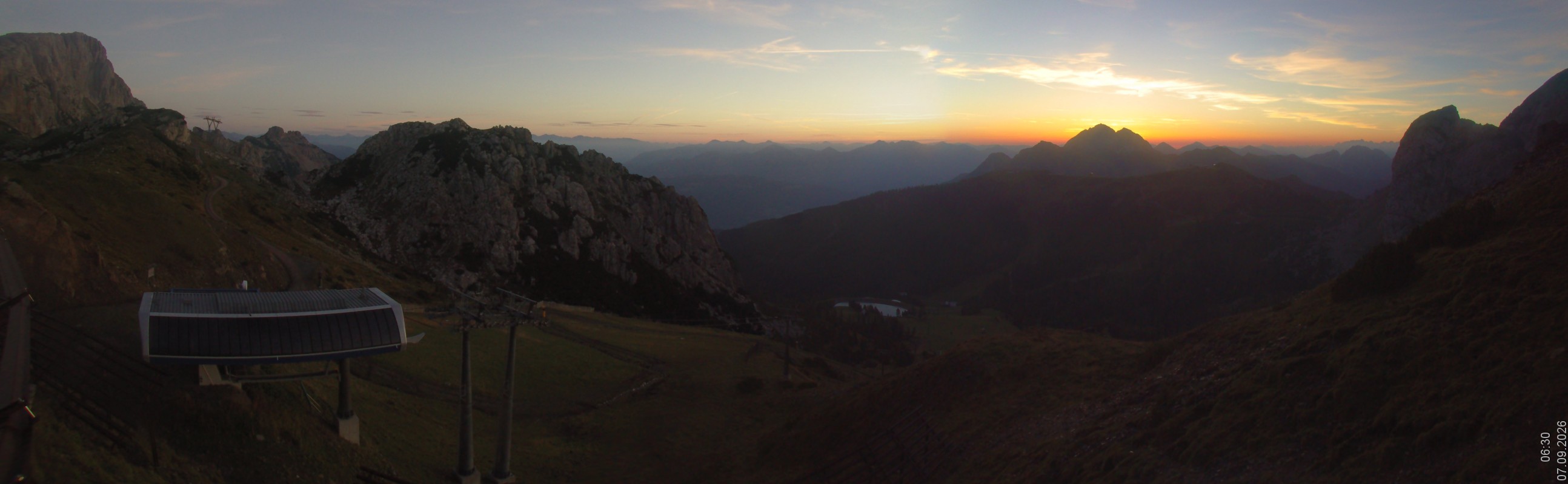 Archiv Foto Webcam Rudnigsattel - Blick Richtung Tressdorfer Höhe