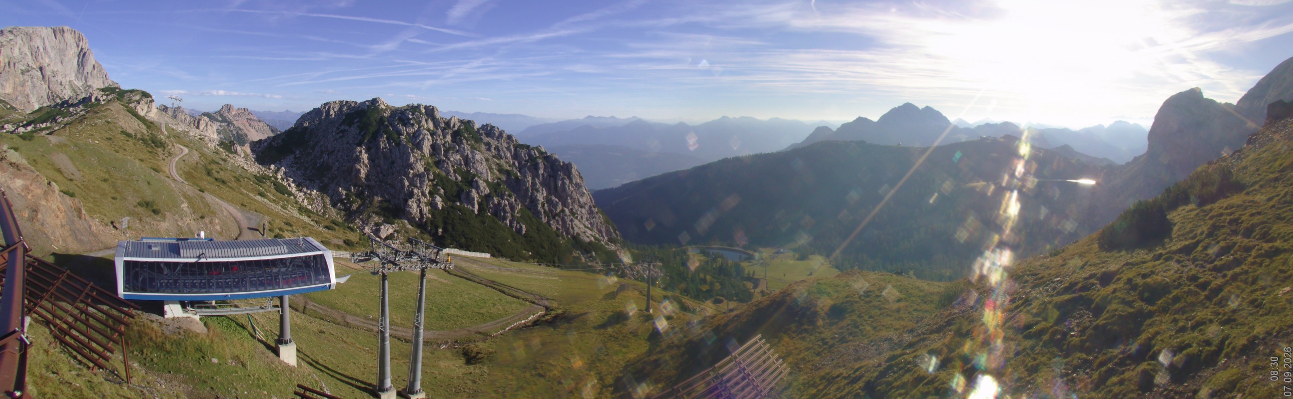 Archiv Foto Webcam Rudnigsattel - Blick Richtung Tressdorfer Höhe