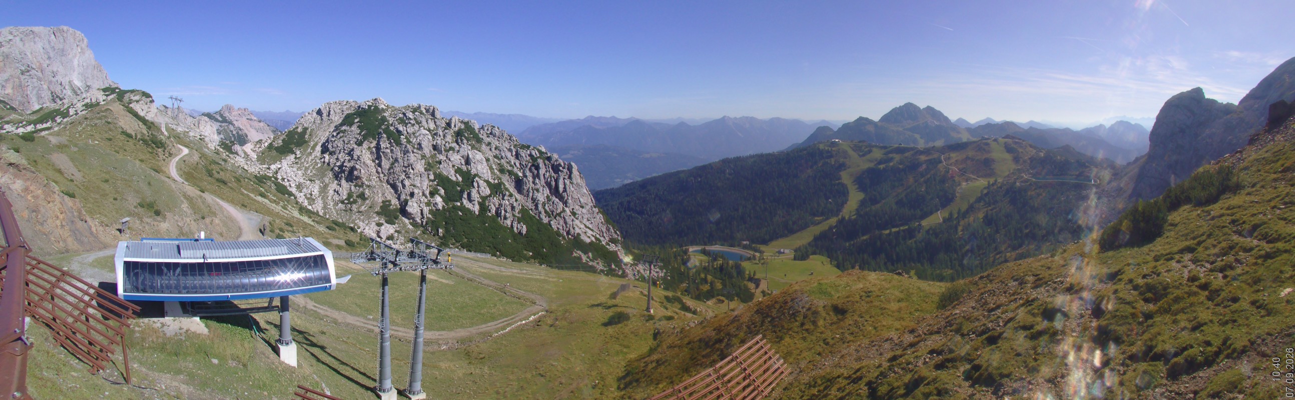 Archiv Foto Webcam Rudnigsattel - Blick Richtung Tressdorfer Höhe