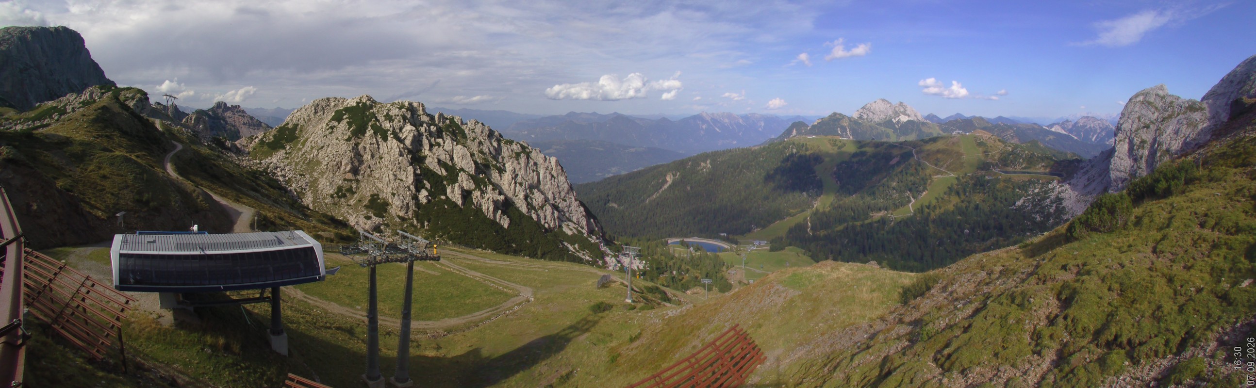Archiv Foto Webcam Rudnigsattel - Blick Richtung Tressdorfer Höhe