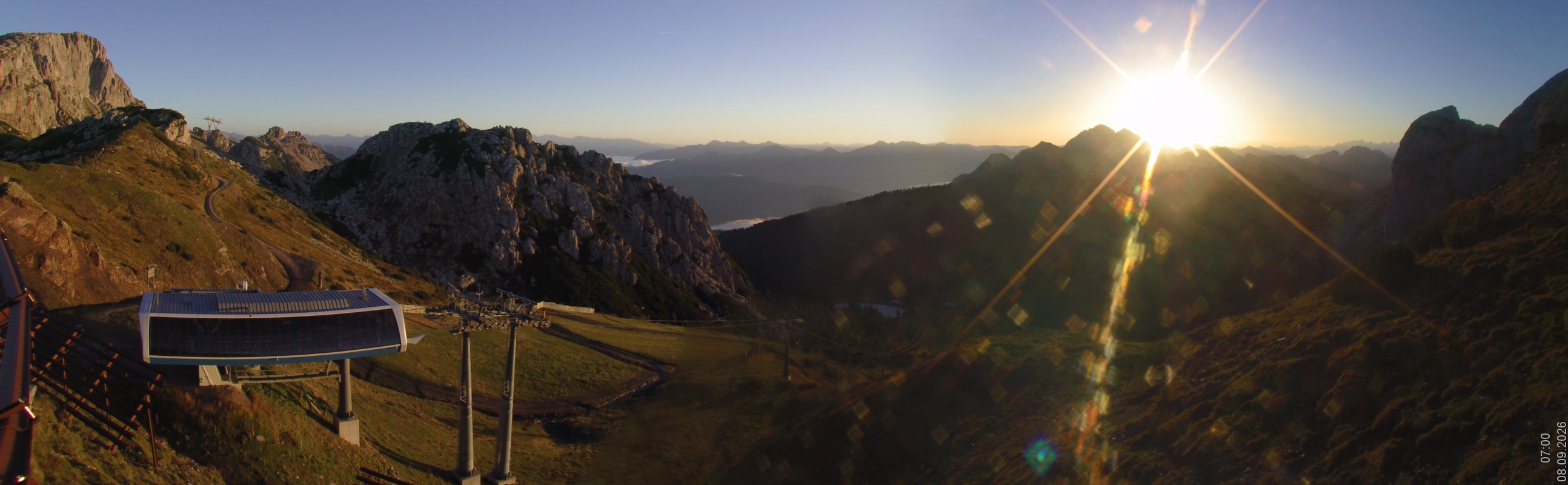 Archiv Foto Webcam Rudnigsattel - Blick Richtung Tressdorfer Höhe