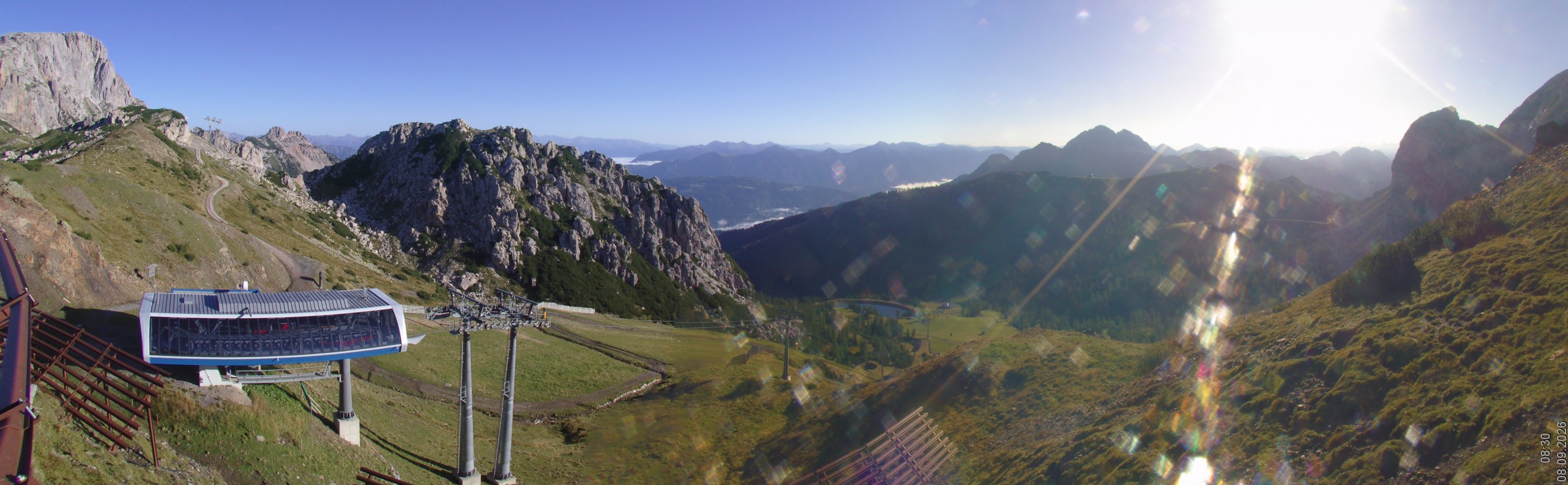 Archiv Foto Webcam Rudnigsattel - Blick Richtung Tressdorfer Höhe