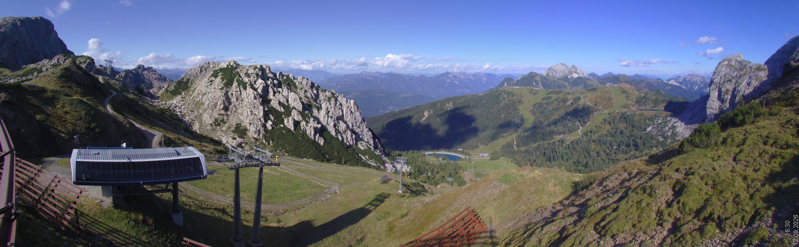 Archiv Foto Webcam Rudnigsattel - Blick Richtung Tressdorfer Höhe