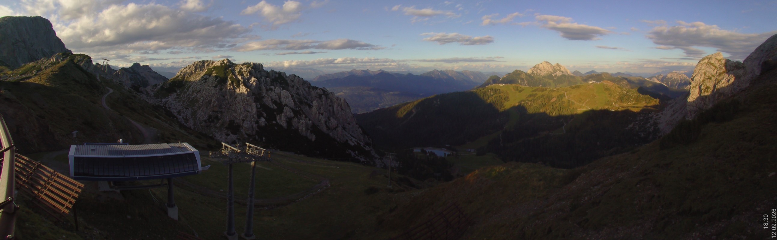 Archiv Foto Webcam Rudnigsattel - Blick Richtung Tressdorfer Höhe
