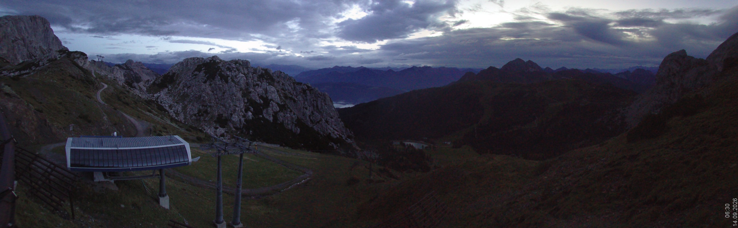 Archiv Foto Webcam Rudnigsattel - Blick Richtung Tressdorfer Höhe