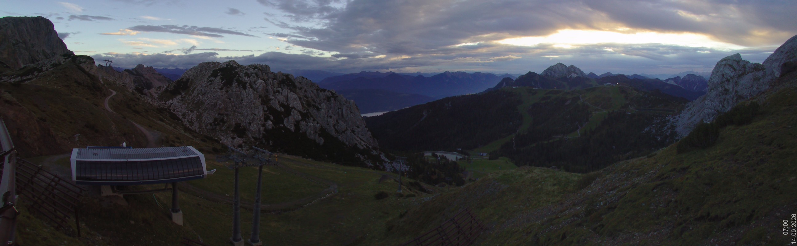 Archiv Foto Webcam Rudnigsattel - Blick Richtung Tressdorfer Höhe