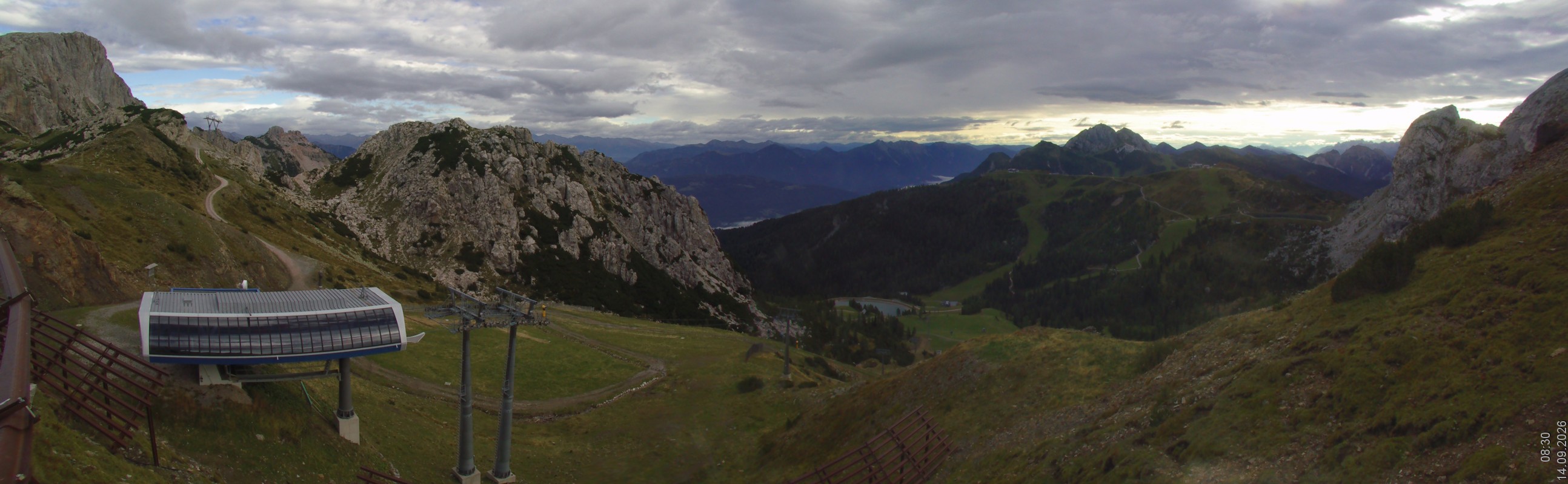 Archiv Foto Webcam Rudnigsattel - Blick Richtung Tressdorfer Höhe