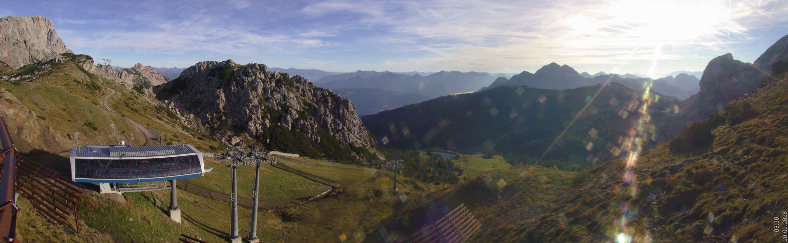 Archiv Foto Webcam Rudnigsattel - Blick Richtung Tressdorfer Höhe