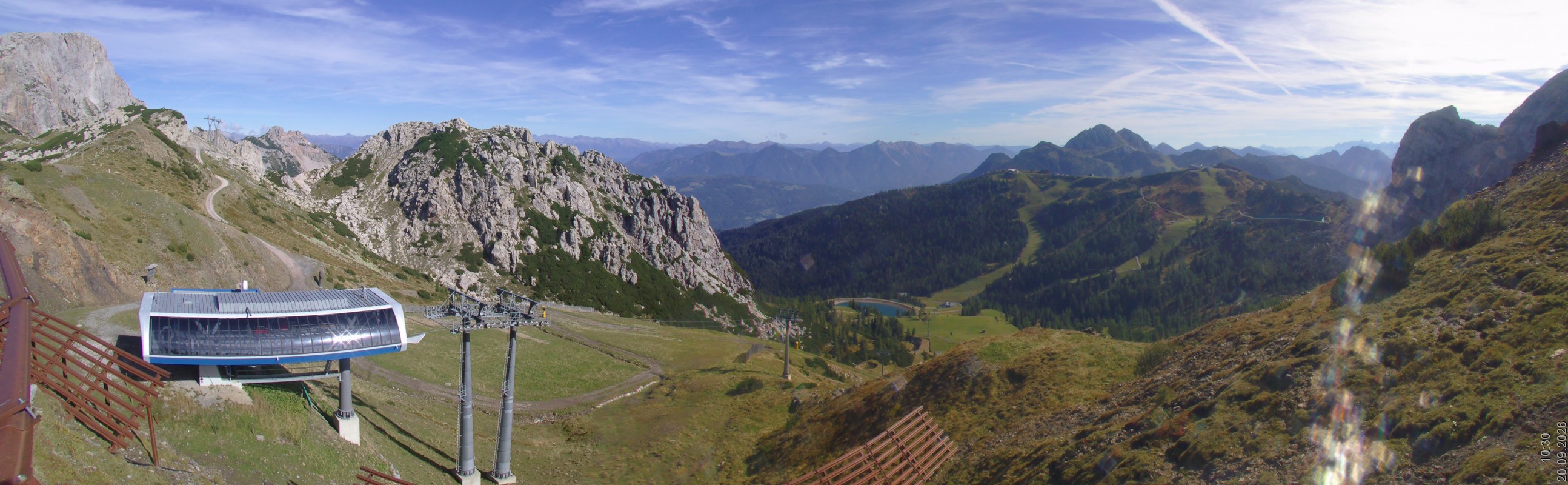 Archiv Foto Webcam Rudnigsattel - Blick Richtung Tressdorfer Höhe
