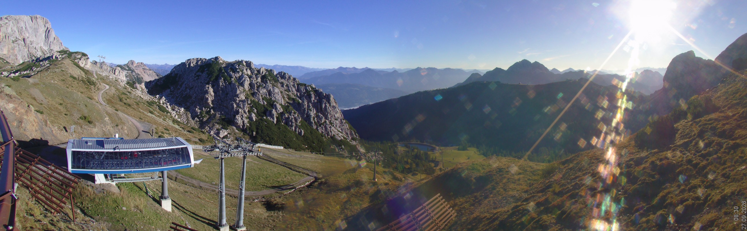 Archiv Foto Webcam Rudnigsattel - Blick Richtung Tressdorfer Höhe