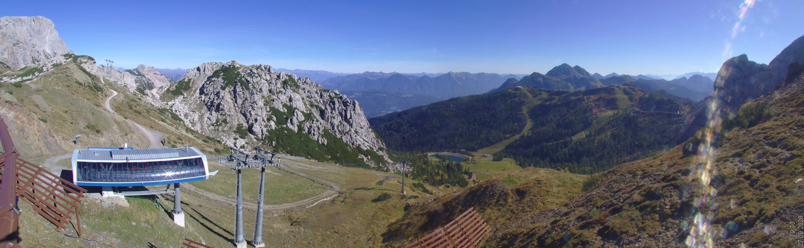 Archiv Foto Webcam Rudnigsattel - Blick Richtung Tressdorfer Höhe