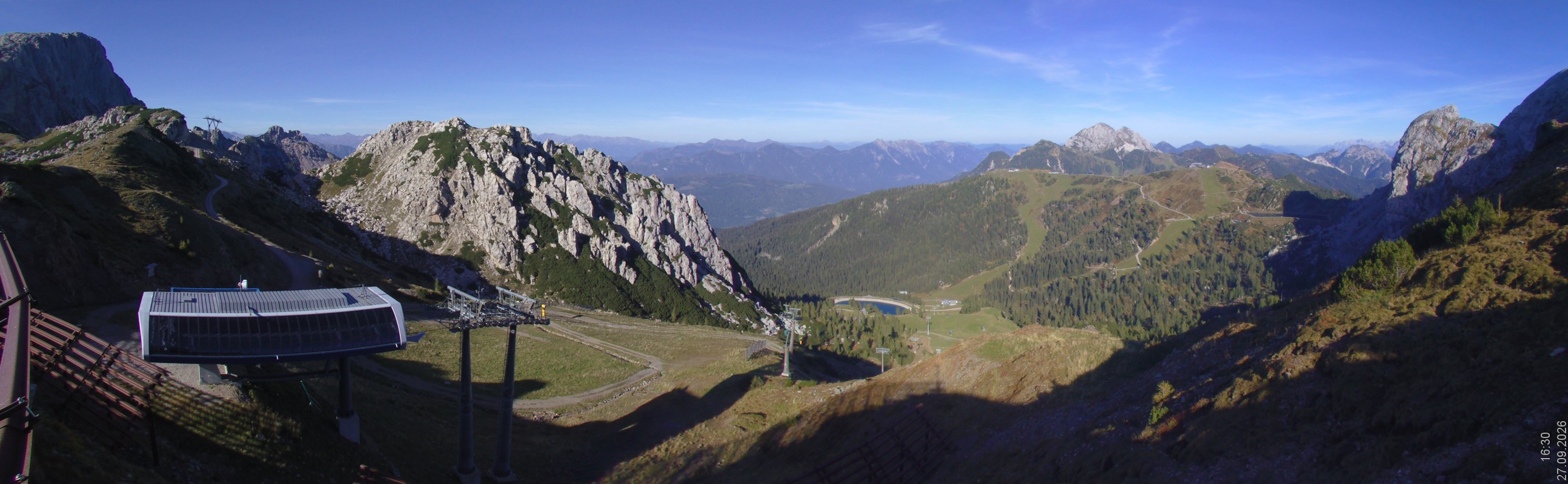 Archiv Foto Webcam Rudnigsattel - Blick Richtung Tressdorfer Höhe