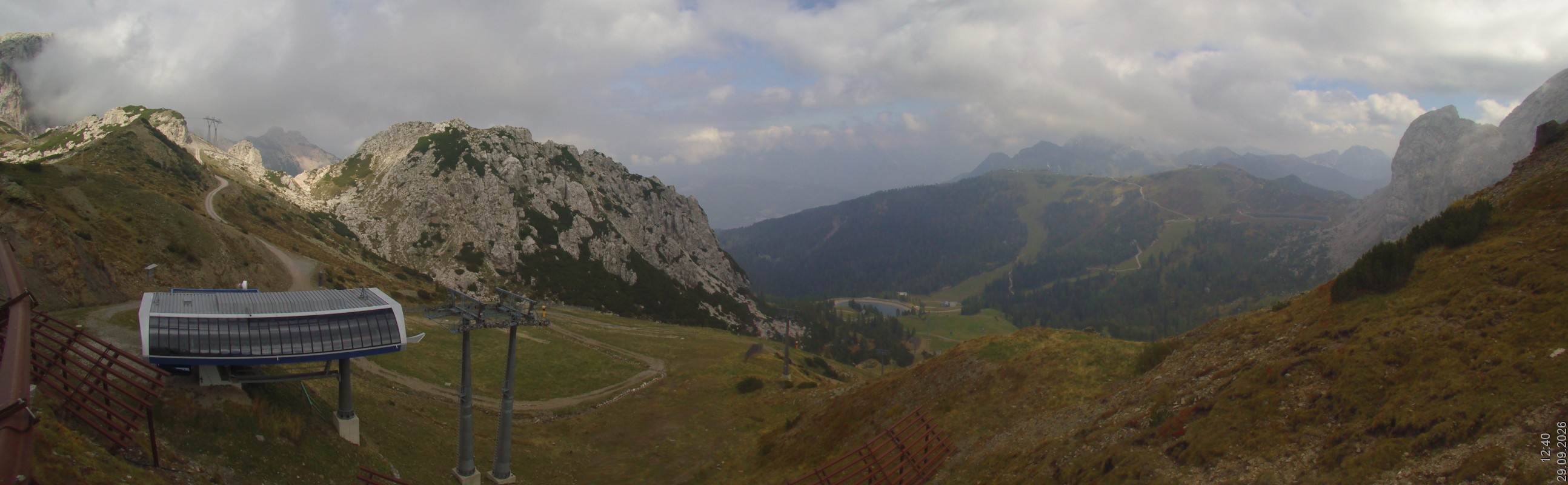Archiv Foto Webcam Rudnigsattel - Blick Richtung Tressdorfer Höhe