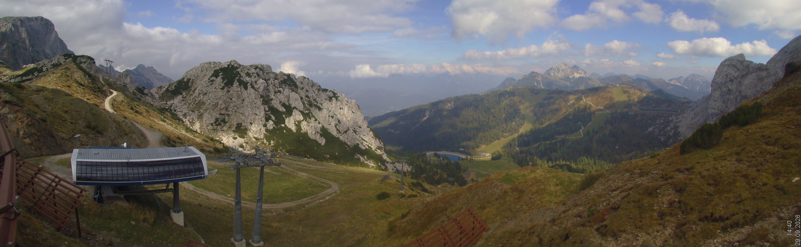 Archiv Foto Webcam Rudnigsattel - Blick Richtung Tressdorfer Höhe