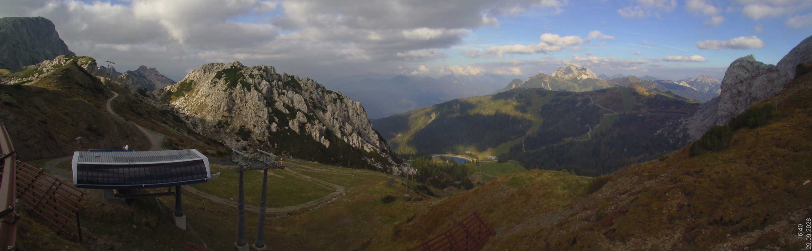 Archiv Foto Webcam Rudnigsattel - Blick Richtung Tressdorfer Höhe
