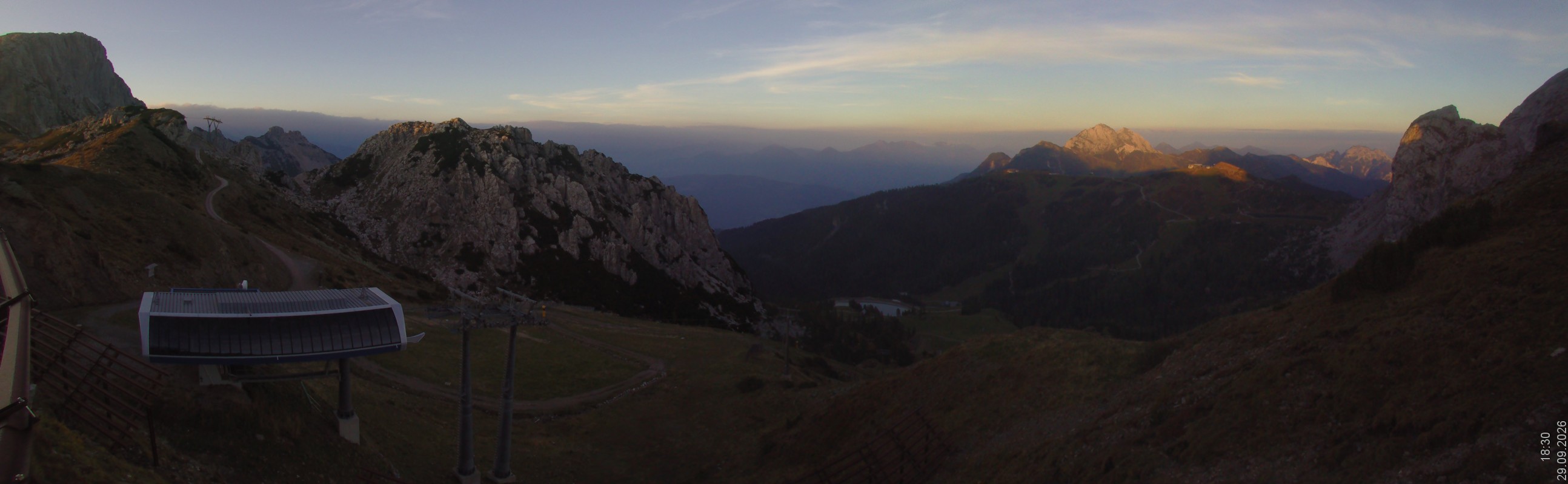 Archiv Foto Webcam Rudnigsattel - Blick Richtung Tressdorfer Höhe