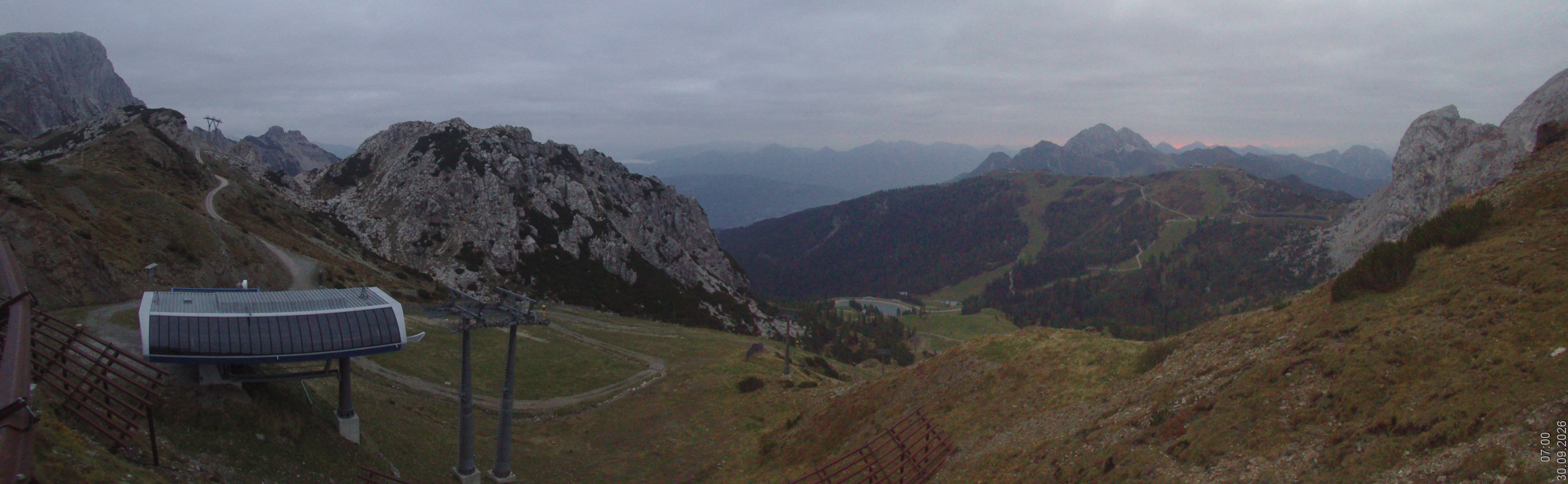 Archiv Foto Webcam Rudnigsattel - Blick Richtung Tressdorfer Höhe