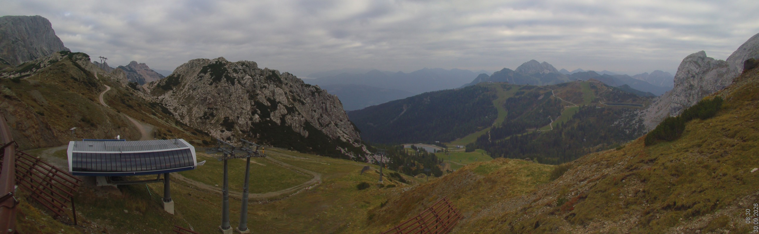 Archiv Foto Webcam Rudnigsattel - Blick Richtung Tressdorfer Höhe