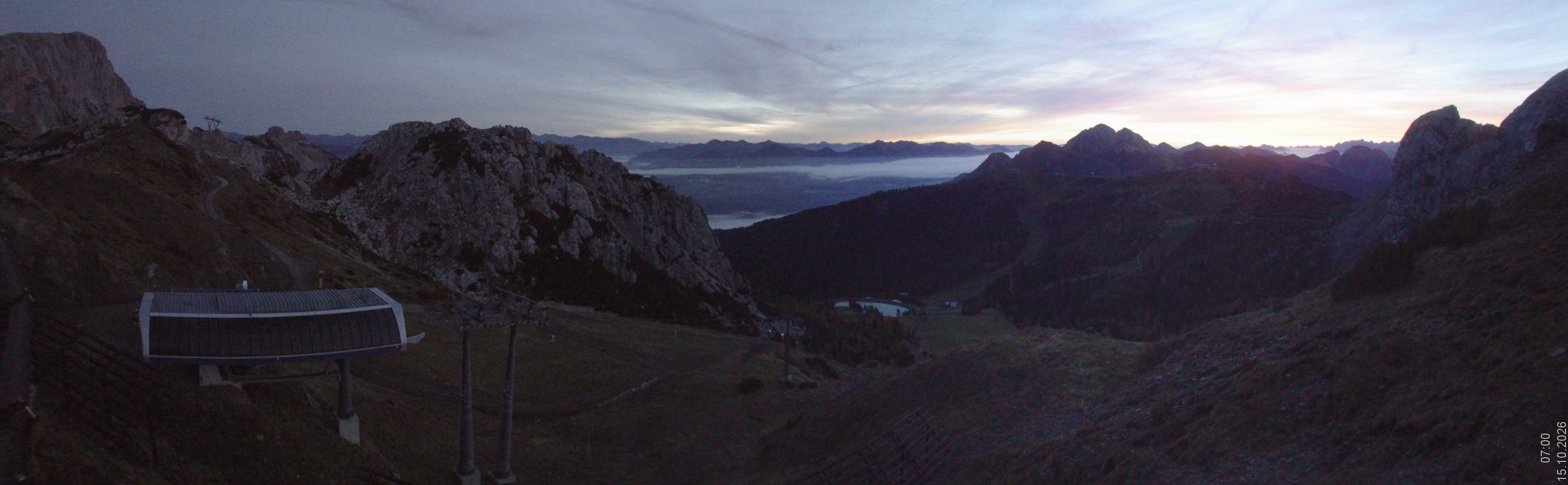Archiv Foto Webcam Rudnigsattel - Blick Richtung Tressdorfer Höhe
