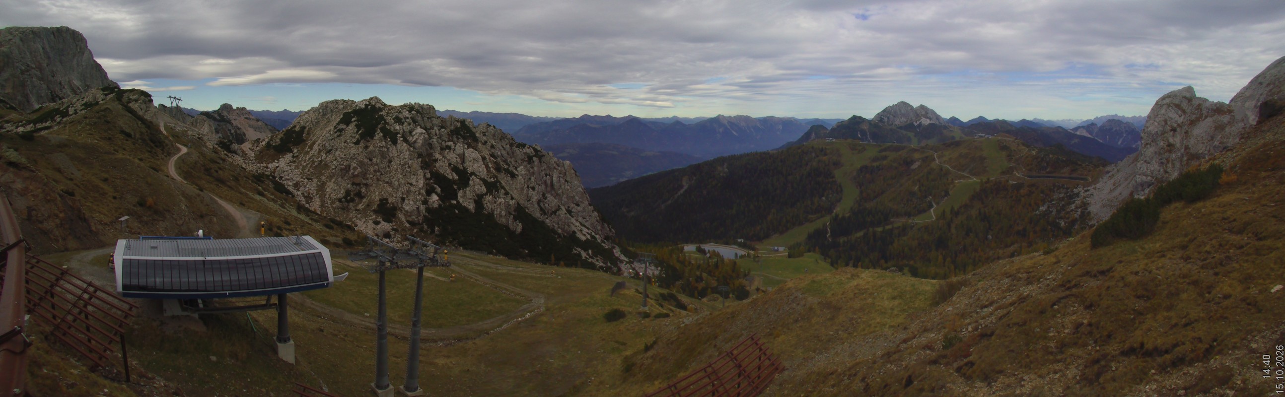 Archiv Foto Webcam Rudnigsattel - Blick Richtung Tressdorfer Höhe