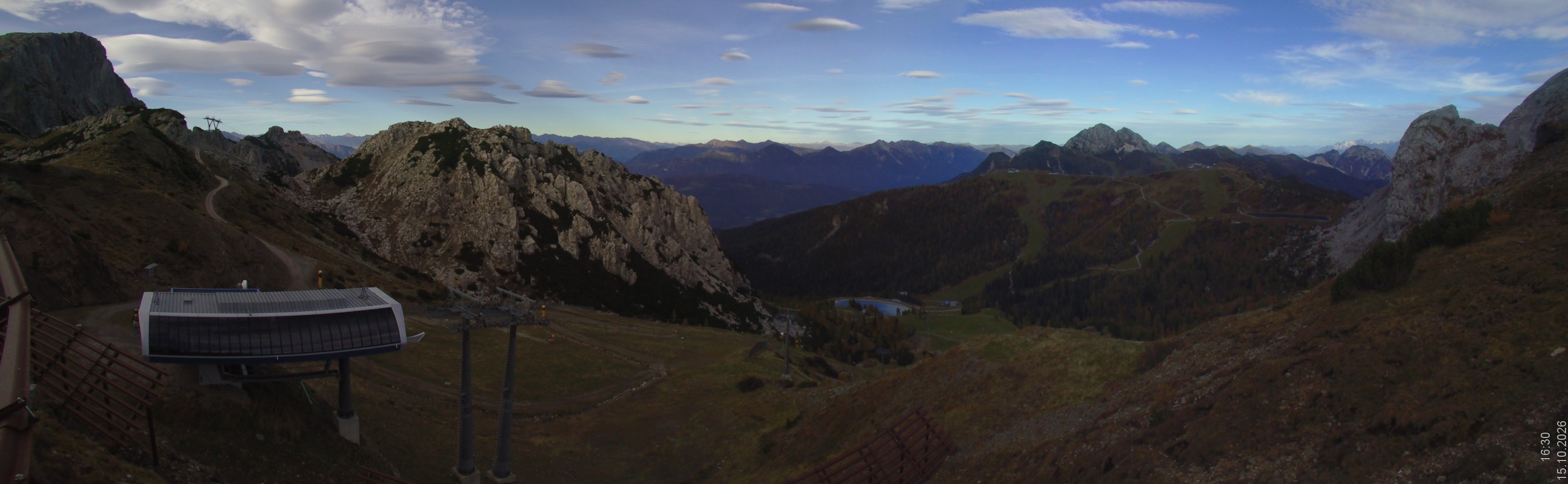 Archiv Foto Webcam Rudnigsattel - Blick Richtung Tressdorfer Höhe