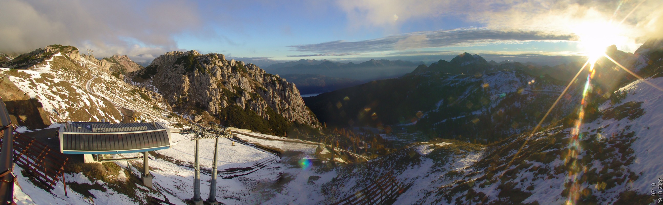 Archiv Foto Webcam Rudnigsattel - Blick Richtung Tressdorfer Höhe