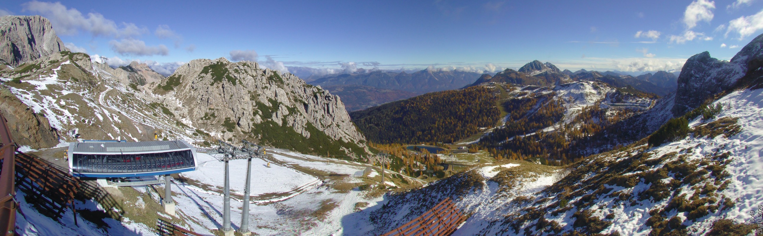 Archiv Foto Webcam Rudnigsattel - Blick Richtung Tressdorfer Höhe