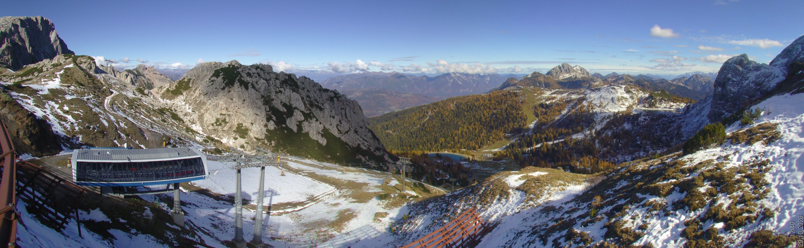 Archiv Foto Webcam Rudnigsattel - Blick Richtung Tressdorfer Höhe