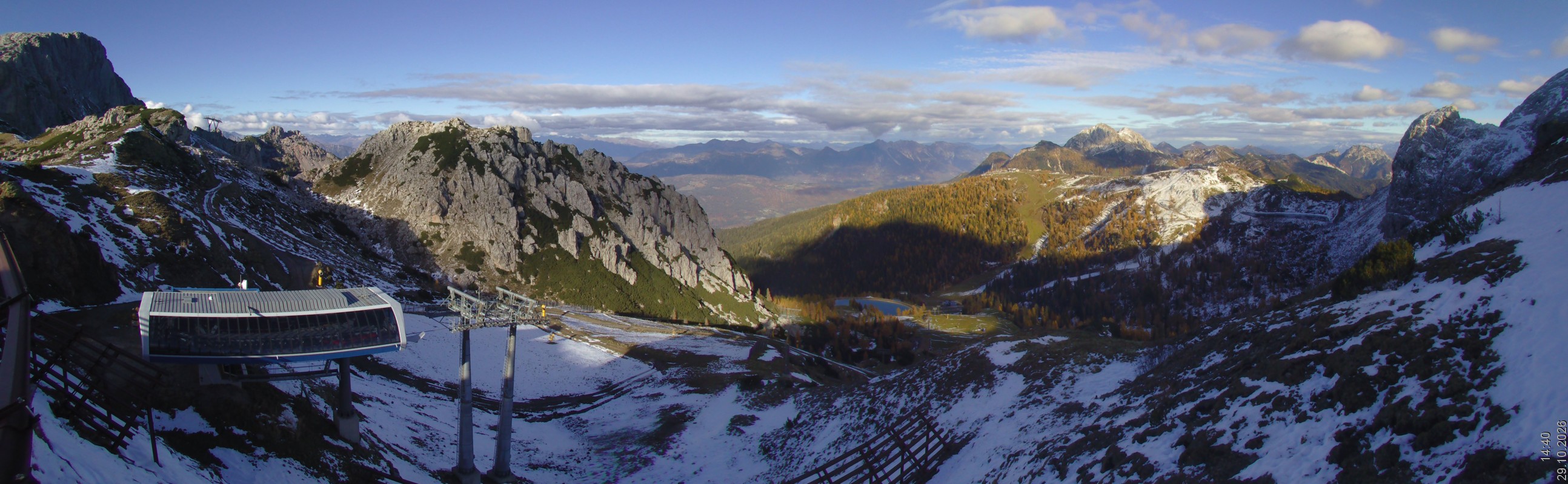 Archiv Foto Webcam Rudnigsattel - Blick Richtung Tressdorfer Höhe