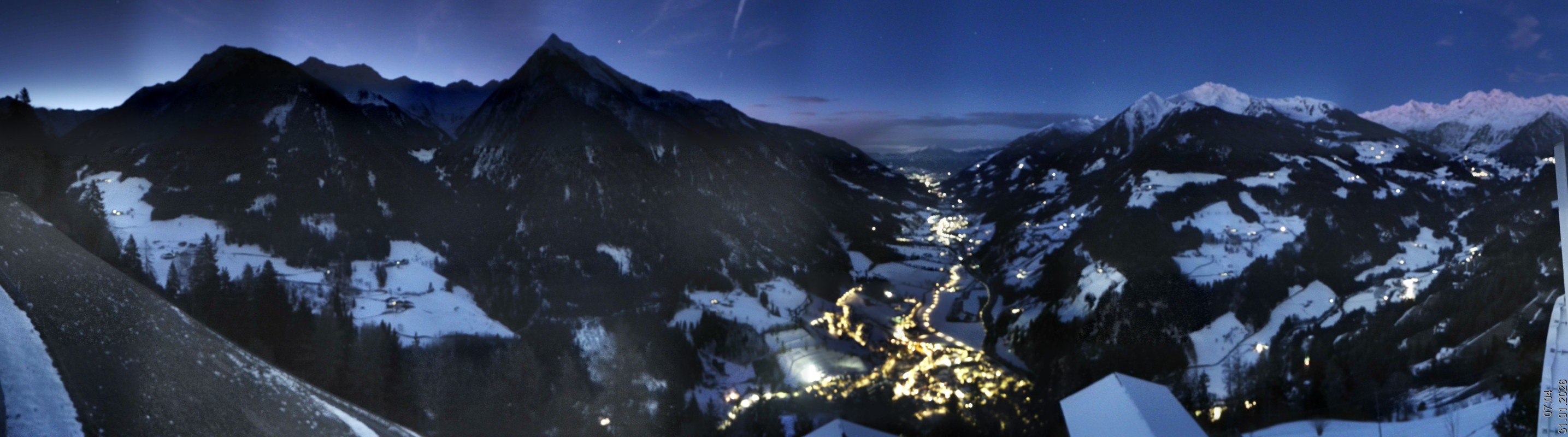 Archived image Webcam Panoramic View Passeier Valley