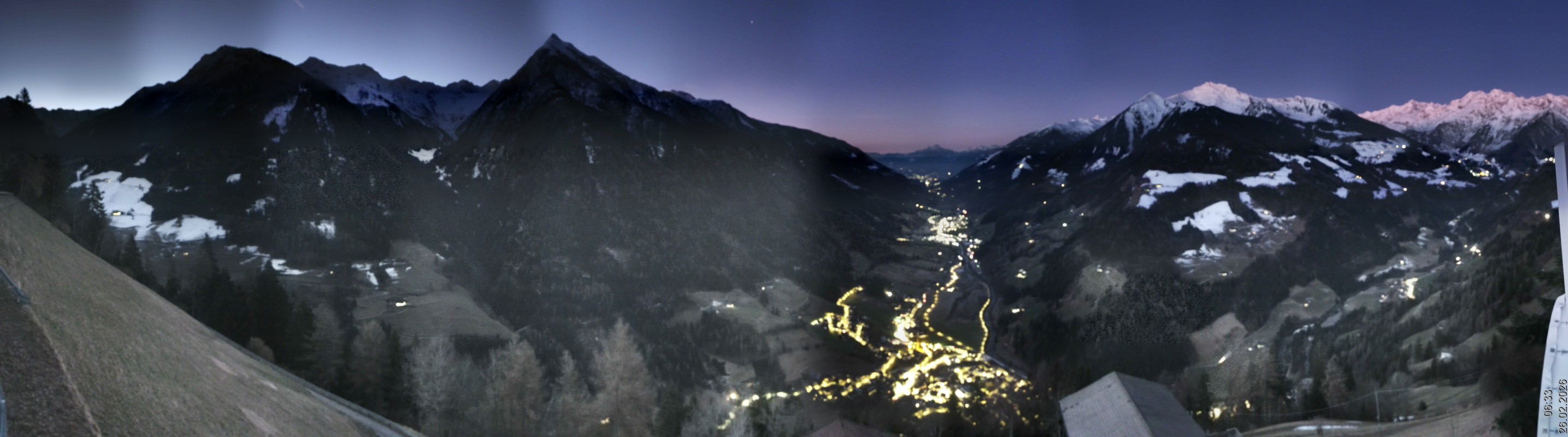 Archived image Webcam Panoramic View Passeier Valley