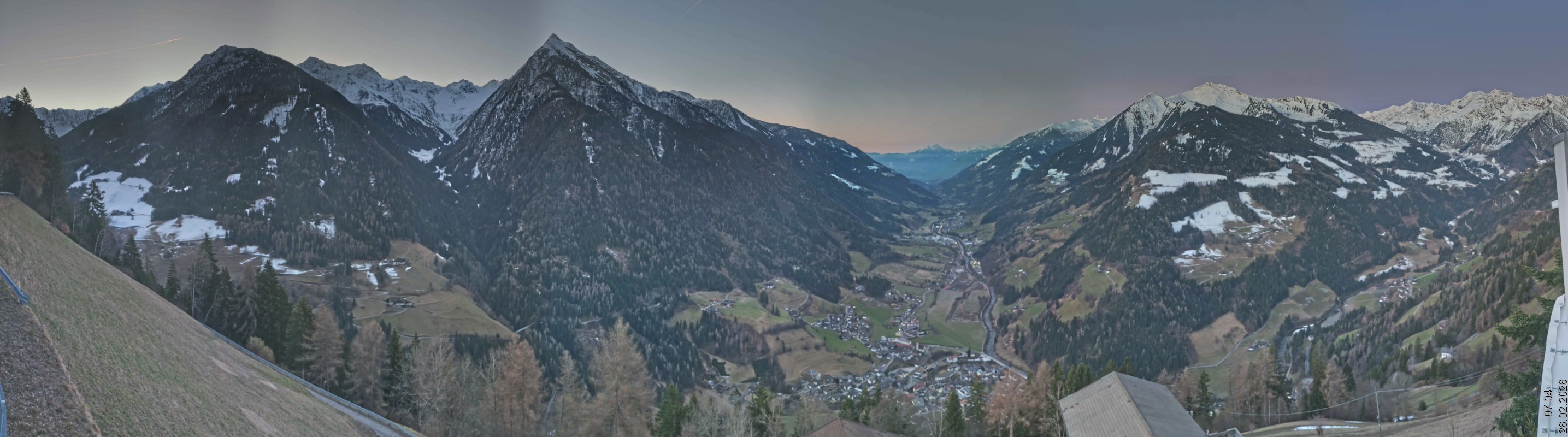 Archived image Webcam Panoramic View Passeier Valley