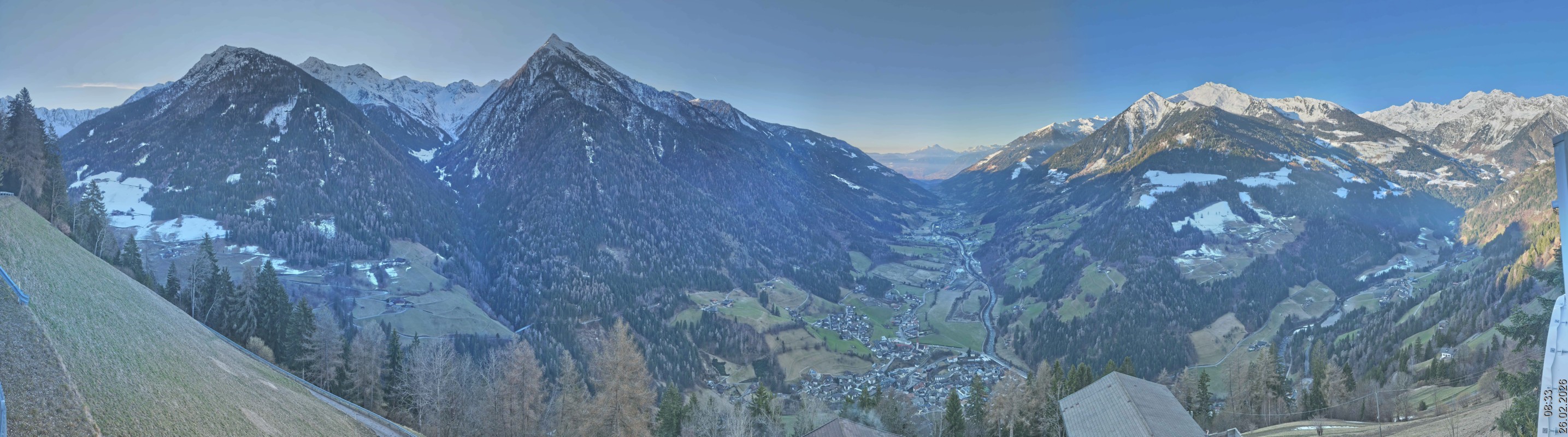 Archived image Webcam Panoramic View Passeier Valley