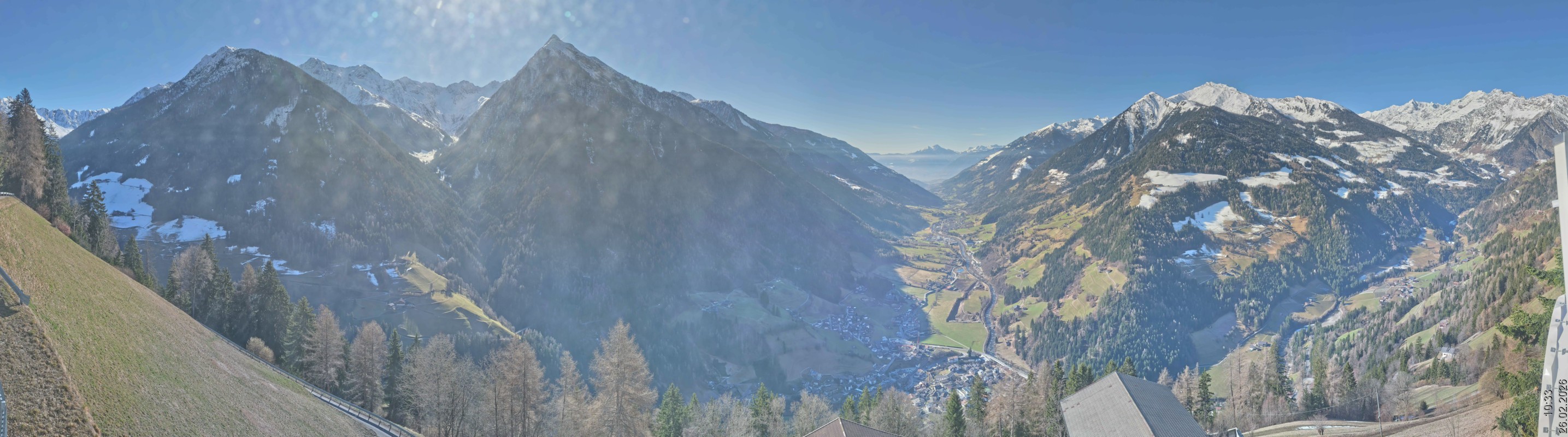 Archived image Webcam Panoramic View Passeier Valley