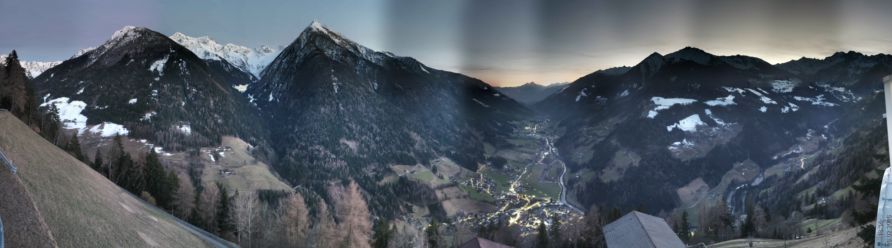 Archived image Webcam Panoramic View Passeier Valley