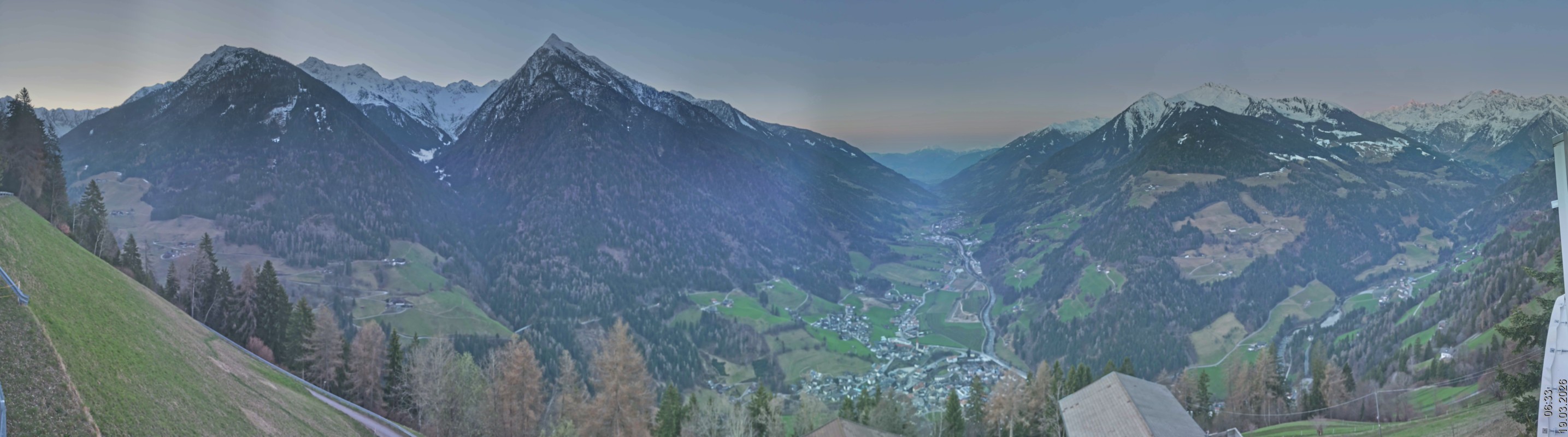 Archived image Webcam Panoramic View Passeier Valley