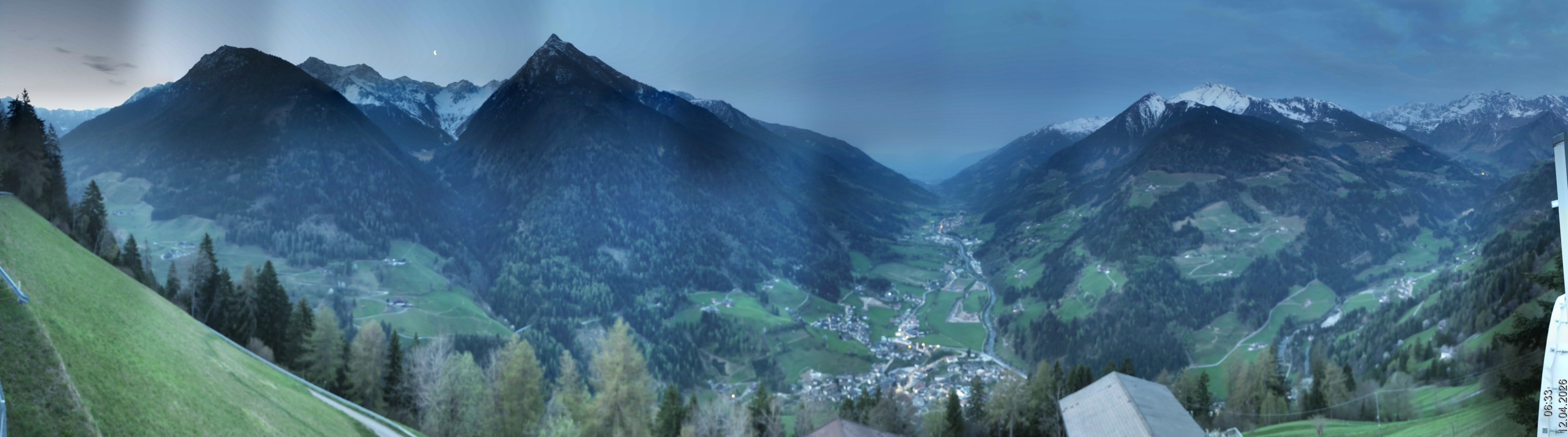 Archived image Webcam Panoramic View Passeier Valley