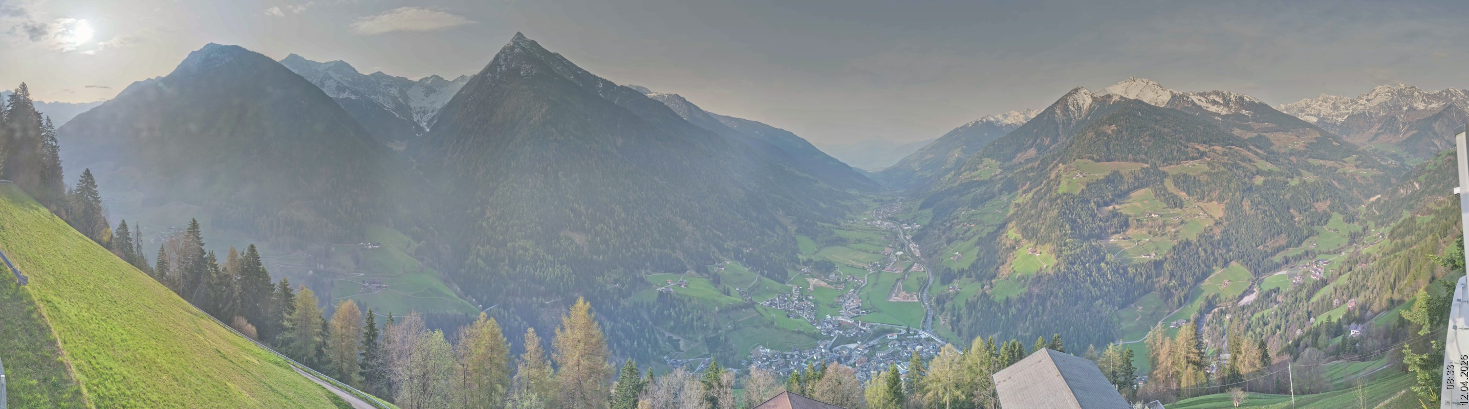 Archived image Webcam Panoramic View Passeier Valley